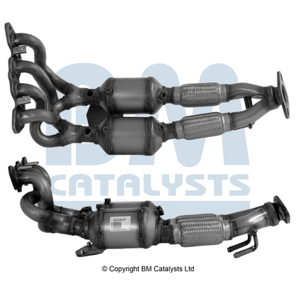 Catalizator potrivit Ford C-MAX II, Focus III, Grand C-MAX 2010-2020 - 1.6 / 1.6 GPL, Euro 6, ceramica, motor max. 1600 cm³ [2]
