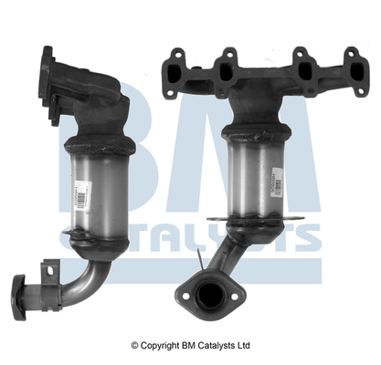 Catalizator potrivit Ford Fiesta, Fiesta IV, Ka 1995-2008 - 1.3, Euro 2, ceramica, motor max. 1300 cm³ [2]