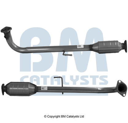 Catalizator potrivit Honda Civic VI, Civic VII 1995-2005 - 1.4 / 1.6, Euro 4, ceramica, motor max. 1600 cm³ [2]