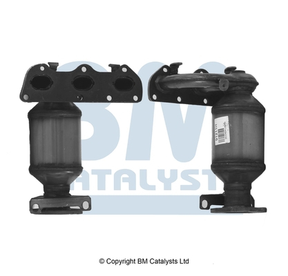Catalizator potrivit Seat Cordoba, Ibiza III; Skoda Fabia I, Fabia I Praktik; VW Polo IV 2001-2008 - 1.2, Euro 4, ceramica, motor max. 1200 cm³ [2]