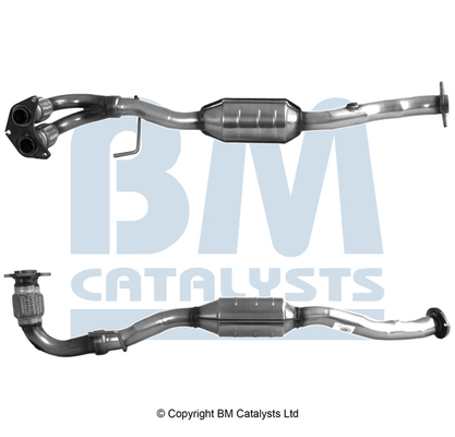 Catalizator potrivit Toyota Avensis 2000-2003 - 1.8, Euro 4, ceramica, motor max. 1800 cm³ [2]