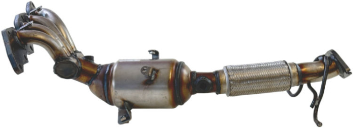 Catalizator potrivit Volvo C30, S40 II, V50; Ford C-MAX, Focus C-MAX, Focus II, Galaxy II, Mondeo IV, S-MAX 2003-2015 - 1.8-2.0 GPL, Euro 4, motor max. 2000 cm³ [2]