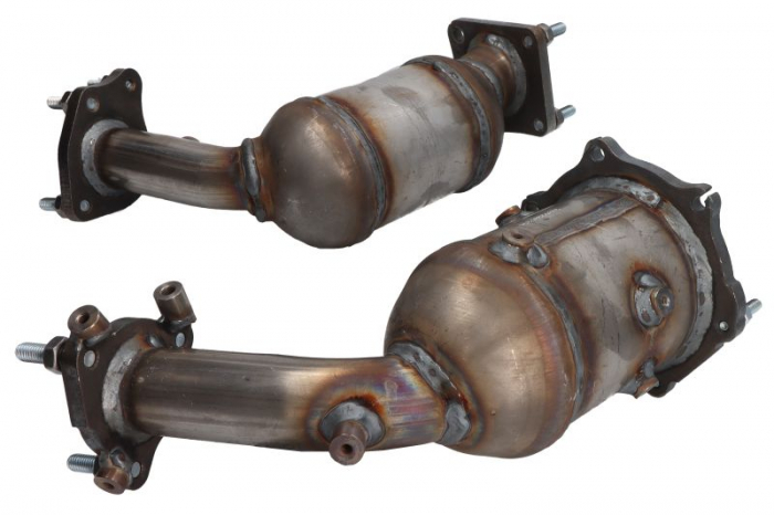 Catalizator set 2 tevi EURO 4 potrivit NISSAN MURANO I 3.5 2003-2008 [2]