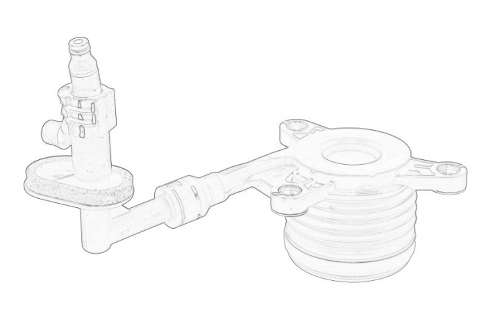 Cilindru receptor ambreiaj potrivit HYUNDAI ELANTRA VII, I10 III, I20 III, KONA 1.0-2.0 02.20-