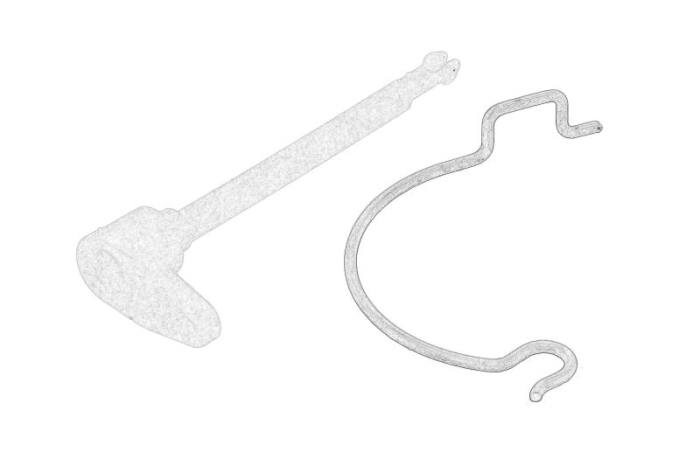 Clapeta admisie combustibil pivot potrivit ALFA ROMEO GIULIETTA, GIULIETTA HATCHBACK; LANCIA DELTA III 1.4-2.0D 08.08-12.20