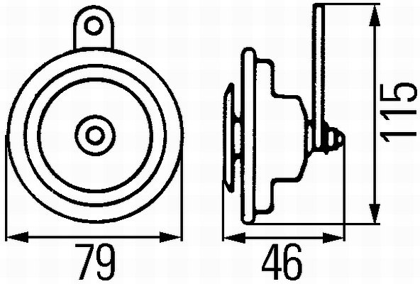 Claxon (400Hz 110dB 12V) [2]