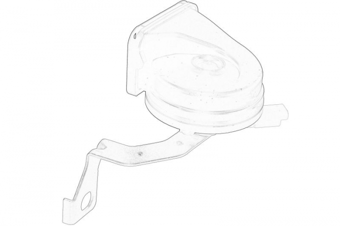 Claxon CITROEN BERLINGO, BERLINGO MULTISPACE; PEUGEOT PARTNER, PARTNER TEPEE 1.2-Electric dupa 2008 [1]