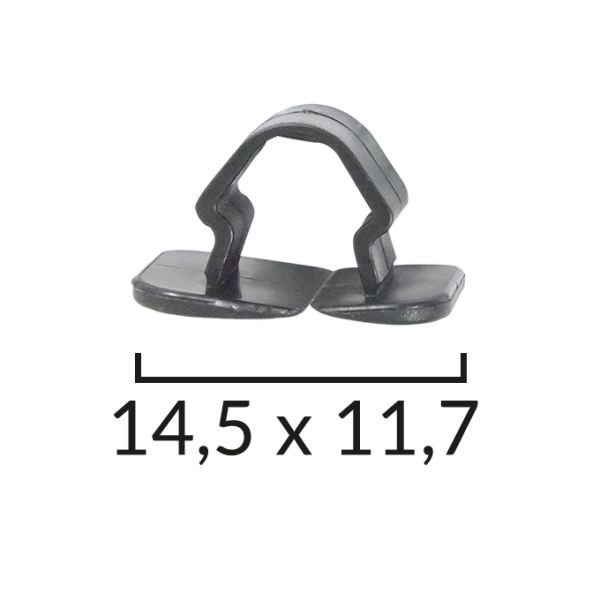 Clema izolare capota (aplicatie: izolare motor, cantitate per impachetare: 10 buc) potrivit AUDI A3 8L, A3 8P, A4 B6, A4 B7, A4 B8, A5 8T, A6 C5, A6 C6, A8 D2, A8 D3, Q5 8R 03.94-11.19 [2]