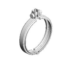 Colier sistem esapament (110mm, aluminiu) potrivit DAF 75 CF, CF 65, CF 75 CE136C-PR265S 01.01-