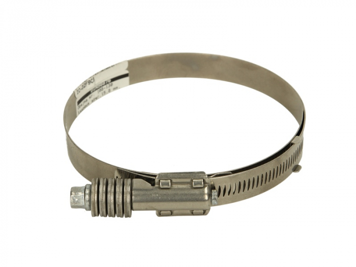 Colier sistem esapament (130mm-108mm de tip curea) potrivit MERCEDES ACTROS, ACTROS MP2 / MP3, ATEGO, AXOR, AXOR 2, CITARO (O 530), CONECTO (O 345), INTOURO, LK/LN2, MK M476.930-OM942.911 04.73- [1]