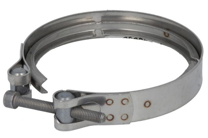 Colier sistem esapament (132mm-114,3mm, otel inoxidabil) potrivit MAN TGS I, TGX I D1556LF08-D3876LF02 06.06-09.21