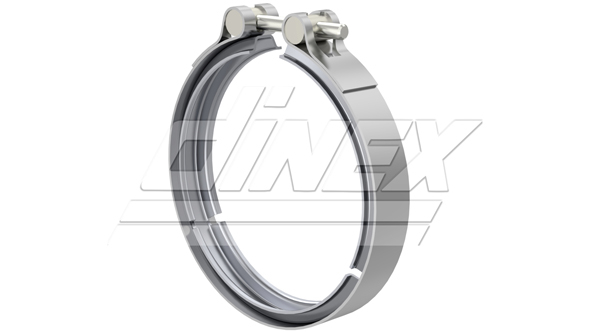 Colier sistem esapament (164mm, otel inoxidabil) potrivit VOLVO potrivit VOLVO FH II, FM II, FMX II D11C410-G13C420 01.12-