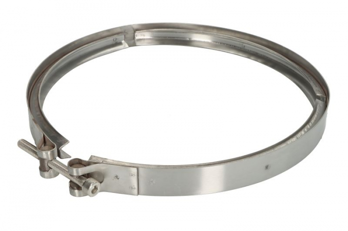 Colier sistem esapament (267mm, otel) potrivit MERCEDES potrivit MERCEDES ACTROS MP4   MP5, ANTOS, AROCS 471.943-OM936.916 07.11-