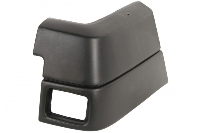 Colt bara protectie Spate Stanga (cu gaura pentru lampa de ceata, negru) potrivit VW TRANSPORTER T4 -08.96 [2]