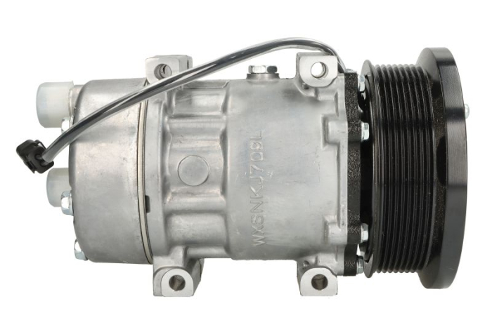 Compresor climatizare 12V (R1234yf/R134a) potrivit CATERPILLAR 140M, 160M, 966H, 972H, AD63, TH220B; CHALLENGER MT 745D, MT 755D, MT 765D, MT 845E, MT 855E, MT 865 C, MT 865E [3]