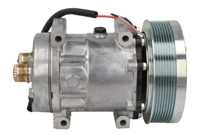 Compresor climatizare 12V (R134a) potrivit CASE IH 180, 190, 200, 210, 215, 220, 225, 235, 240, 245, 250, 255, 260, 2654, 275, 280, 290, 305, 310, 315, 3154, 335, 340, 370, 380, 400 [3]