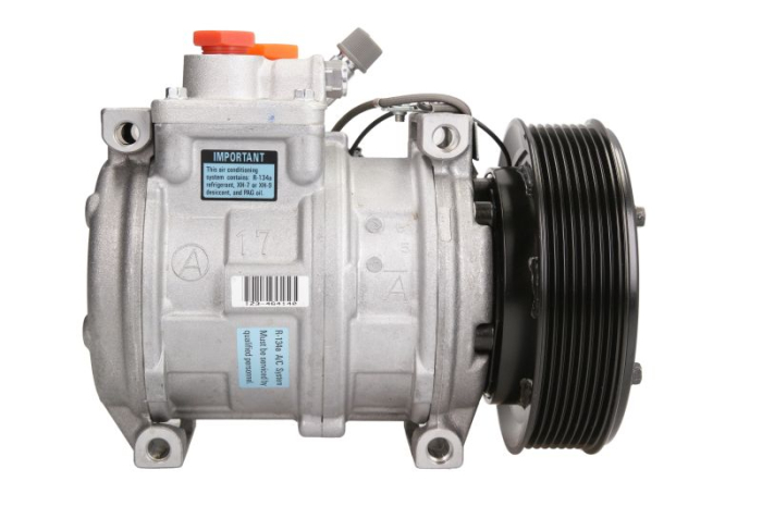 Compresor climatizare 12V (R134a) potrivit JOHN DEERE 100, 110, 200, 210, 250, 300, 300D, 310, 310D, 315D, 320, 330, 350, 430, 400, 410D, 420, 450, 4700, 500, 510, 510D, 520, 530, 575 [3]