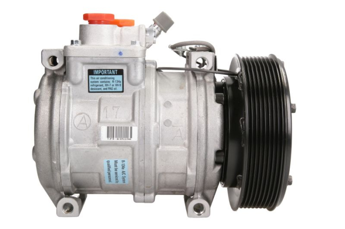Compresor climatizare 12V (R134a) potrivit JOHN DEERE 100, 110, 200, 210, 250, 300, 300D, 310, 310D, 315D, 320, 330, 350, 430, 400, 410D, 420, 450, 4700, 500, 510, 510D, 520, 530, 575 [3]