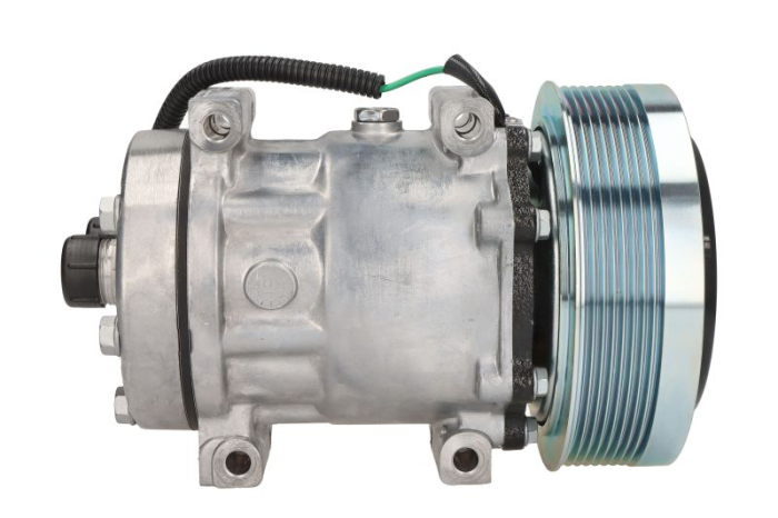 Compresor climatizare 24V (R134a) potrivit CASE IH 1021 F, 1021 G, 1021 G2, 1121 G, 1121 G2, 1150M, 1650M, 221F, 2050M, 521D, 621 D, 750M; NEW HOLLAND D125C, D150C, D180C, 270C, 300C [3]