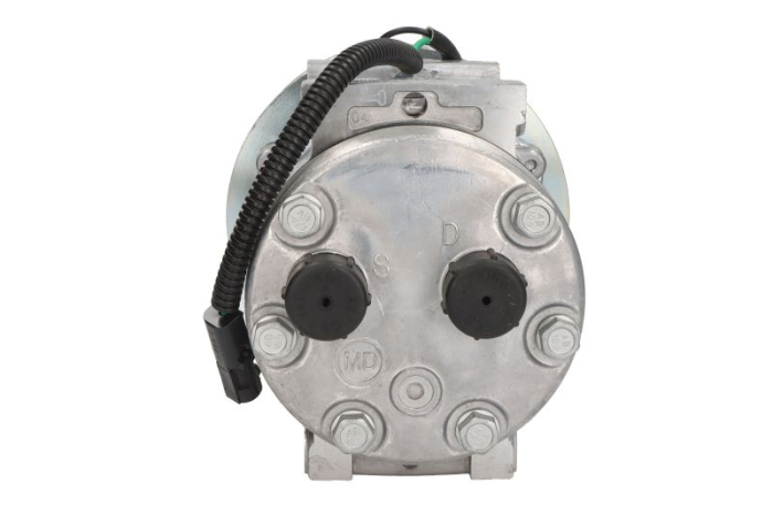 Compresor climatizare 24V (R134a) potrivit CASE IH 1021 F, 1021 G, 1021 G2, 1121 G, 1121 G2, 1150M, 1650M, 221F, 2050M, 521D, 621 D, 750M; NEW HOLLAND D125C, D150C, D180C, 270C, 300C [2]