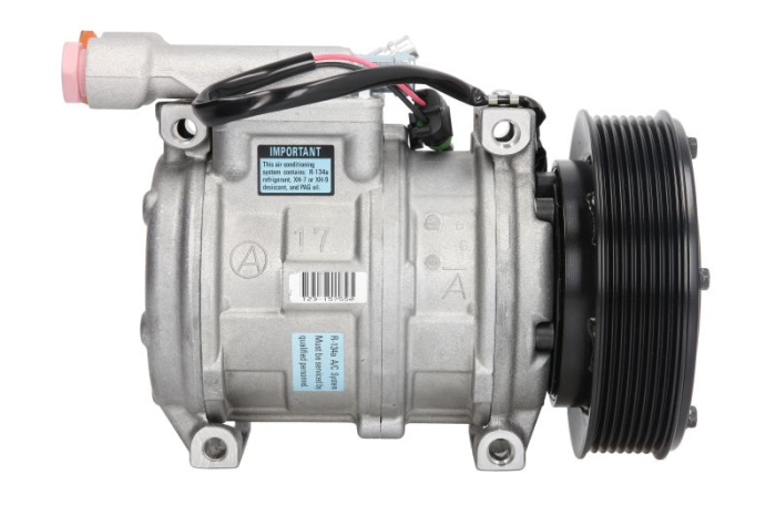 Compresor climatizare 24V (R134a) potrivit JOHN DEERE 300D, 310D, 315D, 410D, 4700, 510D, 5210, 5220, 5310, 5320, 5320N, 5410, 5420, 5420N, 5510, 5520, 5520N, 6100, 6200, 6300, 6400 [3]
