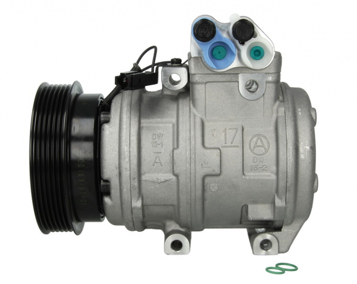 Compresor climatizare aer conditionat potrivit hyundai coupe ii, elantra iii, tucson; kia carens ii, carens iii, picanto i, sportage ii 1.1d-2.7 06.00-
