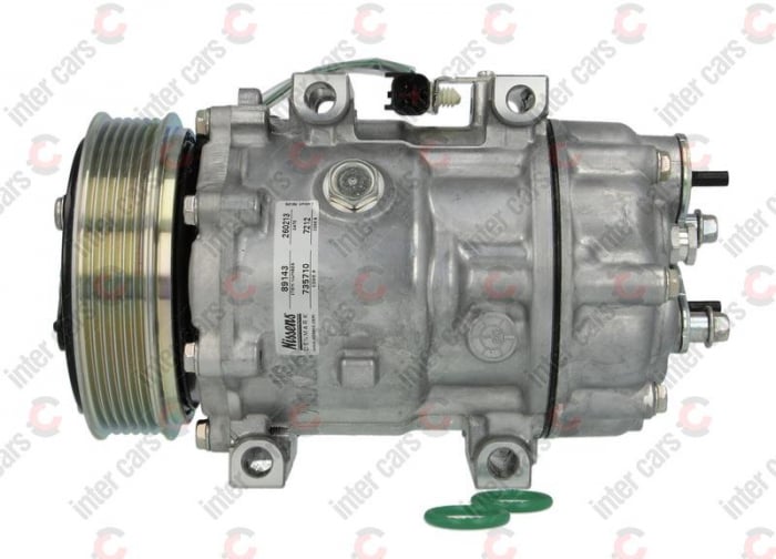 Compresor climatizare aer conditionat potrivit VOLVO C30, S40 II, S80 II, V50, XC70 II; FORD C-MAX, FOCUS C-MAX, FOCUS II, KUGA I 2.0D 2.4D 10.03-12.15