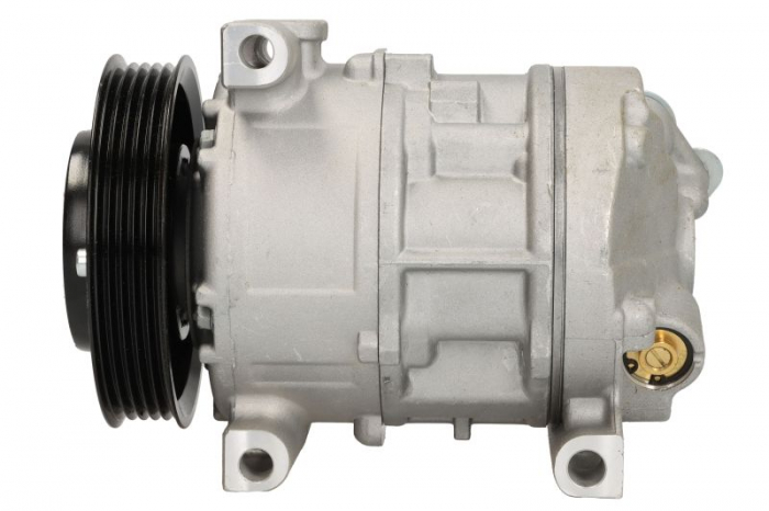 Compresor climatizare potrivit ABARTH GRANDE PUNTO, PUNTO, PUNTO EVO; ALFA ROMEO MITO; FIAT BRAVO II, DOBLO, DOBLO CARGO, FIORINO, FIORINO MINIVAN, GRANDE PUNTO, LINEA, PUNTO 1.2-1.6D 09.99-