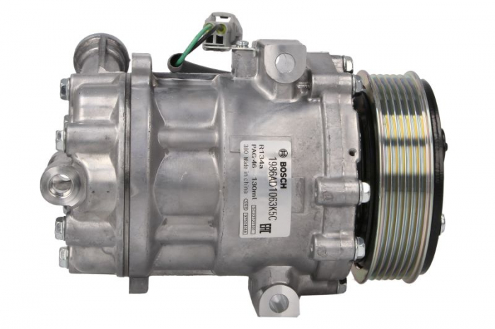 Compresor climatizare potrivit ALFA ROMEO MITO; CITROEN NEMO, NEMO/MINIVAN; FIAT DOBLO, DOBLO CARGO, FIORINO, FIORINO/MINIVAN, LINEA, PUNTO, QUBO, ULYSSE; LANCIA DELTA III 1.3D-2.0 08.02- [4]