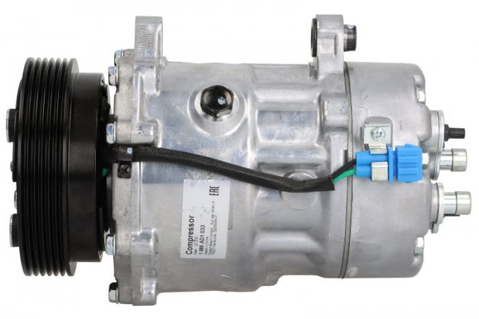 Compresor climatizare potrivit AUDI A3, TT; FORD GALAXY I; SEAT CORDOBA, CORDOBA VARIO, IBIZA II, LEON, TOLEDO II; SKODA OCTAVIA I; VW BORA, BORA I, GOLF IV, NEW BEETLE 1.4-2.8 02.93-12.13