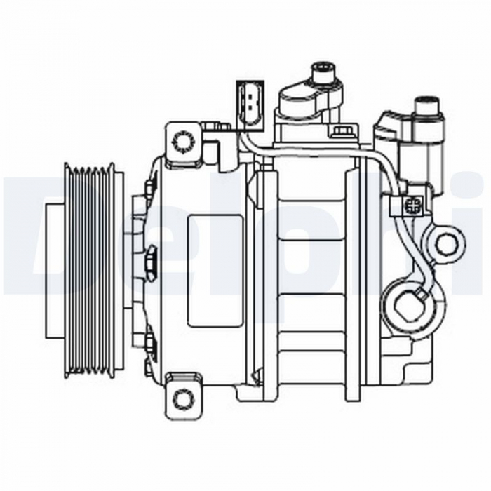 Compresor climatizare potrivit AUDI A4 B6 1.6-3.0 11.00-12.05