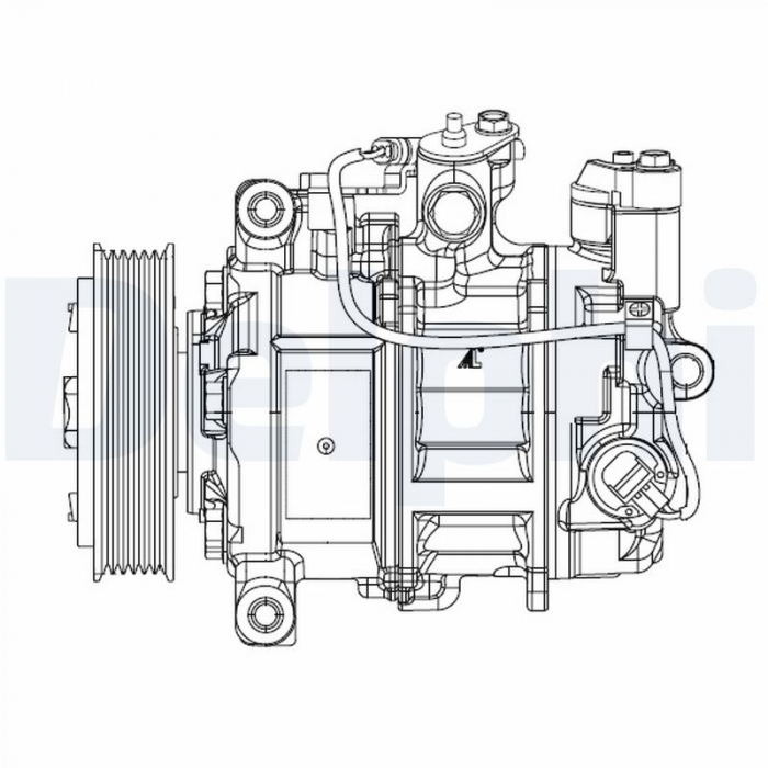 Compresor climatizare potrivit BMW 1 (F20), 1 (F21), 3 (F30, F80), 3 (F31) 1.6 07.11-06.19