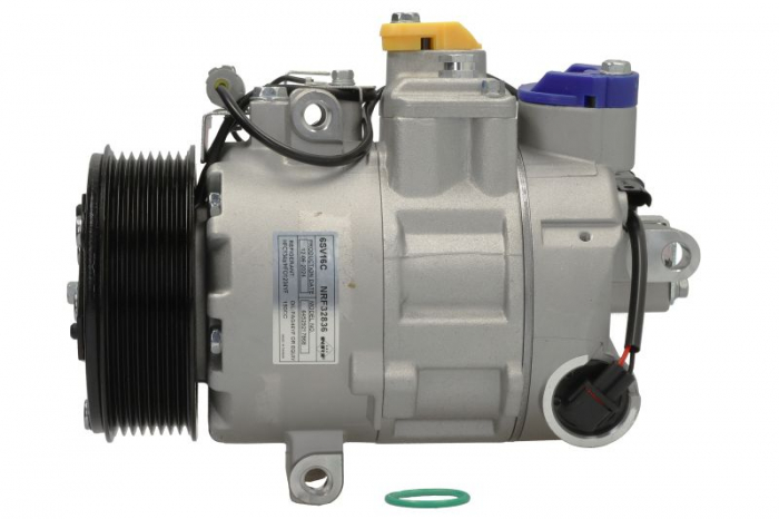 Compresor climatizare potrivit BMW 1 (F20), 1 (F21), 3 (F30, F80), 3 (F31), 3 GRAN TURISMO (F34), 4 (F32, F82), 4 (F33, F83), 4 GRAN COUPE (F36), 5 (F10), 5 (F11) 2.0 3.0 3.0D 01.08-06.20