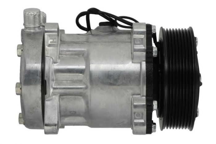 Compresor climatizare potrivit CASE IH 120 2WD, 120 4WD, 130 2WD, 130 4WD, 140 2WD, 140 4WD, 155 2WD, 155 4WD, 175 2WD, 175 4WD, 190 2WD, 190 4WD; NEW HOLLAND TM 115, TM 120, TM 130, TM 135 [4]