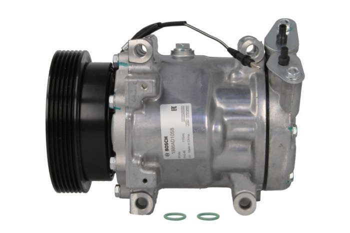 Compresor climatizare potrivit DACIA DUSTER, DUSTER SUV, LOGAN, LOGAN EXPRESS, LOGAN MCV, SANDERO; LADA LARGUS; RENAULT LOGAN I, SANDERO STEPWAY I 1.4-1.6LPG 08.04-