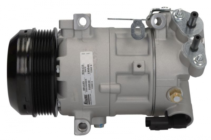 Compresor climatizare potrivit DS DS 3; OPEL CORSA F, CORSA F HATCHBACK, MOKKA; PEUGEOT 2008 I, 2008 II, 208 I, 208 II, 208 HATCHBACK 1.2 1.5D 1.6D 01.13-