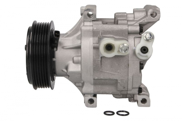 Compresor climatizare potrivit FIAT 500, 500 C, DOBLO, DOBLO MINIVAN, IDEA, PALIO, PANDA, PANDA HATCHBACK, PUNTO, PUNTO HATCHBACK, SIENA, STRADA; FORD KA; LANCIA MUSA, YPSILON 1.2ALK-1.9D 09.99-