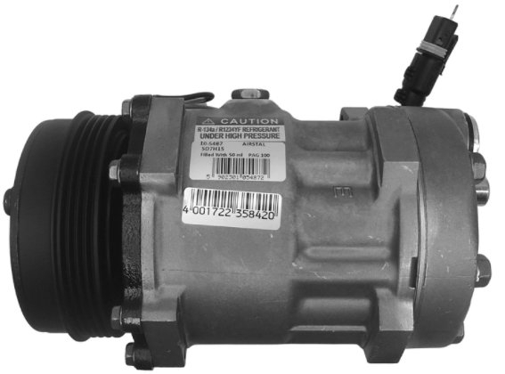 Compresor climatizare potrivit MAN potrivit MAN TGA, TGL I, TGM I; FIAT DUCATO; FORD ECONOVAN; LOTUS EXIGE; TOYOTA MR2 II 03.86-