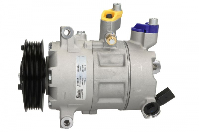Compresor climatizare potrivit MAN TGE; AUDI A1, A1 ALLSTREET, A1 CITY CARVER, A3, A3 ALLSTREET, Q2, Q3, TT; CUPRA ATECA, FORMENTOR, LEON, LEON SPORTSTOURER; SEAT ALTEA, ALTEA XL 1.0-3.2 05.03-