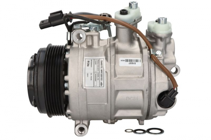 Compresor climatizare potrivit MERCEDES C (A205), C (C205), C T-MODEL (S205), C (W205), E (A238), E (C238), E T-MODEL (S213), E (W213), GLC (C253), GLC (X253), GLE (W166) 2.2D 3.0 3.5 03.14-