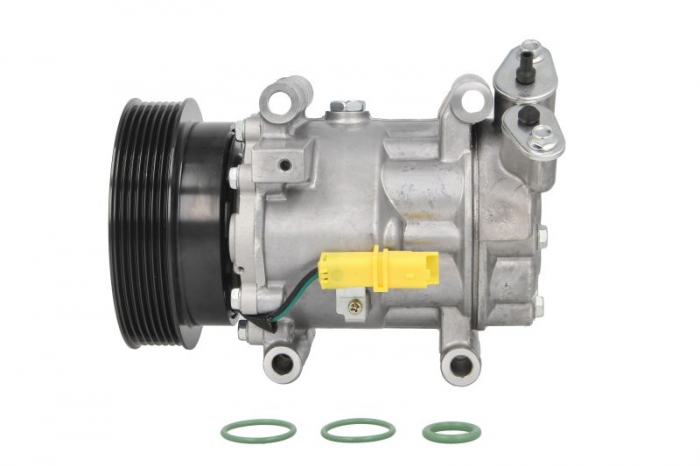 Compresor climatizare potrivit NISSAN CUBE, JUKE, MICRA III, NOTE, NV200, NV200   EVALIA, QASHQAI I; RENAULT CLIO III, CLIO III HATCHBACK, KANGOO BE BOP, KANGOO EXPRESS, KANGOO II 1.2-2.0 01.03-