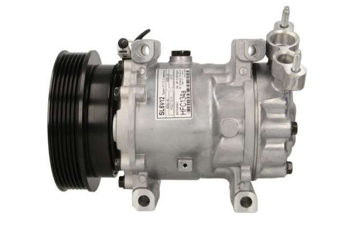 Compresor climatizare potrivit NISSAN KUBISTAR; RENAULT CLIO II, CLIO II HATCHBACK, KANGOO, KANGOO EXPRESS, MEGANE I, MEGANE I CLASSIC, THALIA I, THALIA II 1.2-1.6CNG 01.96-
