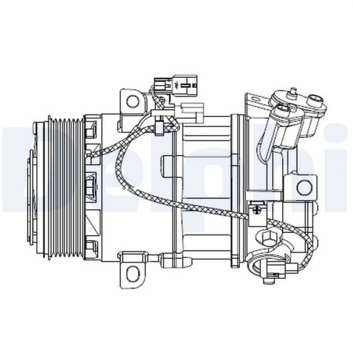 Compresor climatizare potrivit RENAULT CAPTUR I, CLIO IV, CLIO IV HATCHBACK, CLIO IV KOMBI, KAPTUR 0.9-1.6 11.12-