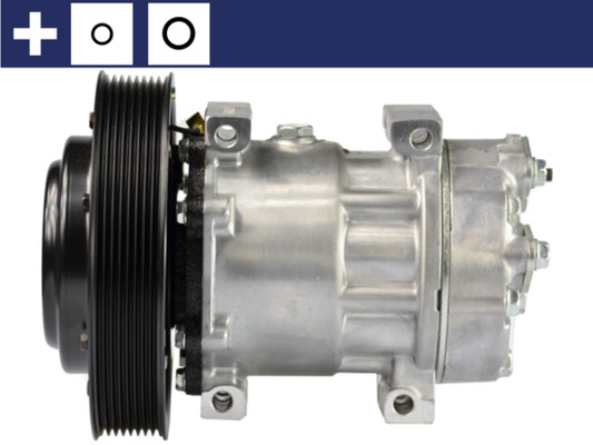 Compresor climatizare potrivit RVI C, K, T, TBH; VOLVO FH, FH II, FH III, FH16, FM, FM II, FMX, FMX II 01.77-