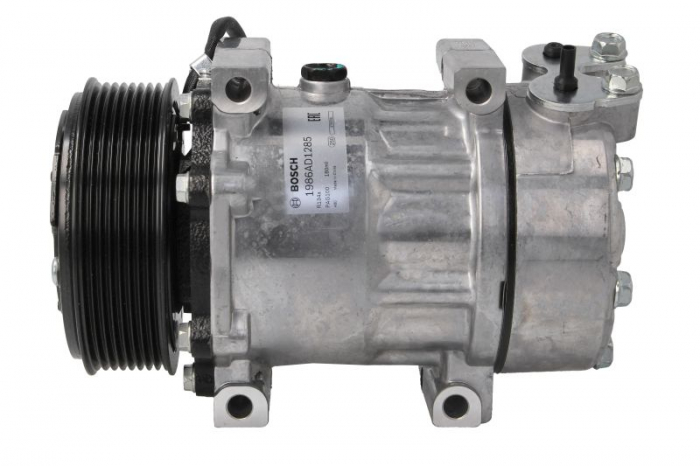 Compresor climatizare potrivit SCANIA 4, G I, P I, R I, T; MERCEDES S (W221, V221); VOLVO S60 II, V50, V70 III; ALFA ROMEO 33, AR 6; AUDI TT; BMW 1 (E82); CHEVROLET TAHOE; CITROEN BX 10.67-
