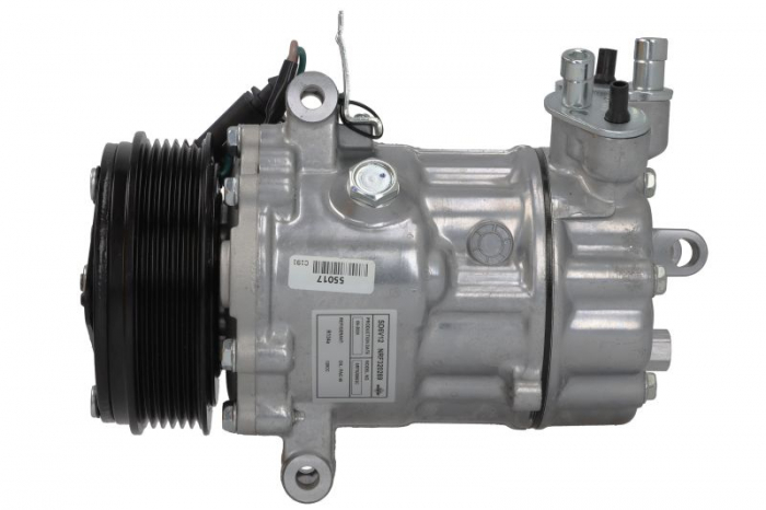Compresor climatizare potrivit SKODA FABIA II, RAPID, ROOMSTER, ROOMSTER PRAKTIK; VW POLO V 1.2-1.6LPG 09.06-05.22