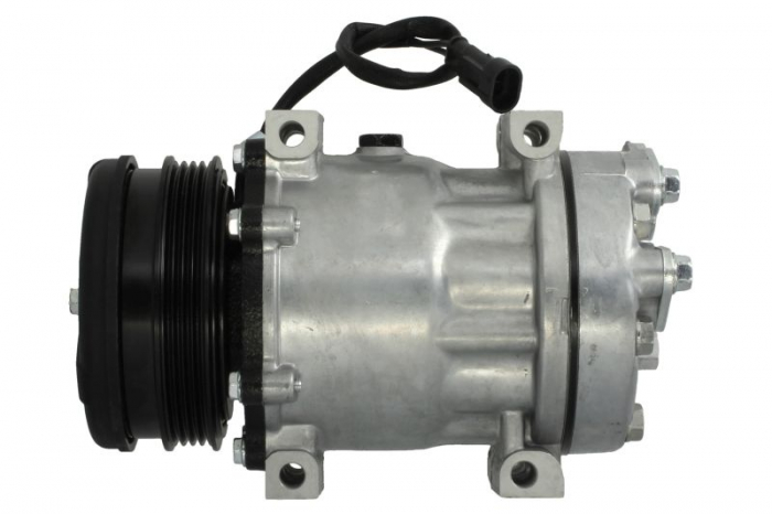 Compresor climatizare (R134a) potrivit CASE IH 110, 115, 120, 125, 130, 140; NEW HOLLAND TS100A 2WD, TS100A 4WD, TS110A, TS115A 2WD, TS115A 4WD, TS125A 2WD, TS125A 4WD, TS135A 2WD, TS135A 4WD