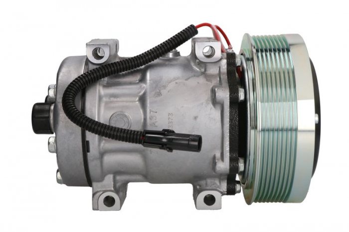 Compresor climatizare (R134a) potrivit CASE IH 235, 260, 290, 315, 340, 370; NEW HOLLAND T8.300, T8.330, T8.360, T8.390, T8.420 [4]