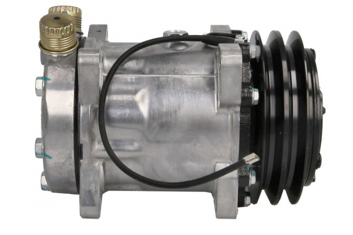 Compresor climatizare (R134a) potrivit CASE IH 70 2WD, 70 4WD, 80 2WD, 80 4WD, 90 2WD, 90 4WD, 95 2WD, 95 4WD; FIAT 140-90 DT, 160-90 DT, 180-90 DT, F 100, F 110, F 115, F 120, F 130, F 140, L 60 [4]
