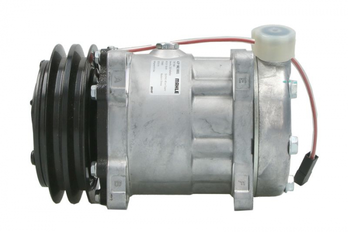 Compresor climatizare (R134a) potrivit CASE IH 70 2WD, 70 4WD, 80 2WD, 80 4WD, 90 2WD, 90 4WD, 95 2WD, 95 4WD; FIAT 140-90 DT, 160-90 DT, 180-90 DT, F 100, F 110, F 115, F 120, F 130, F 140, L 60